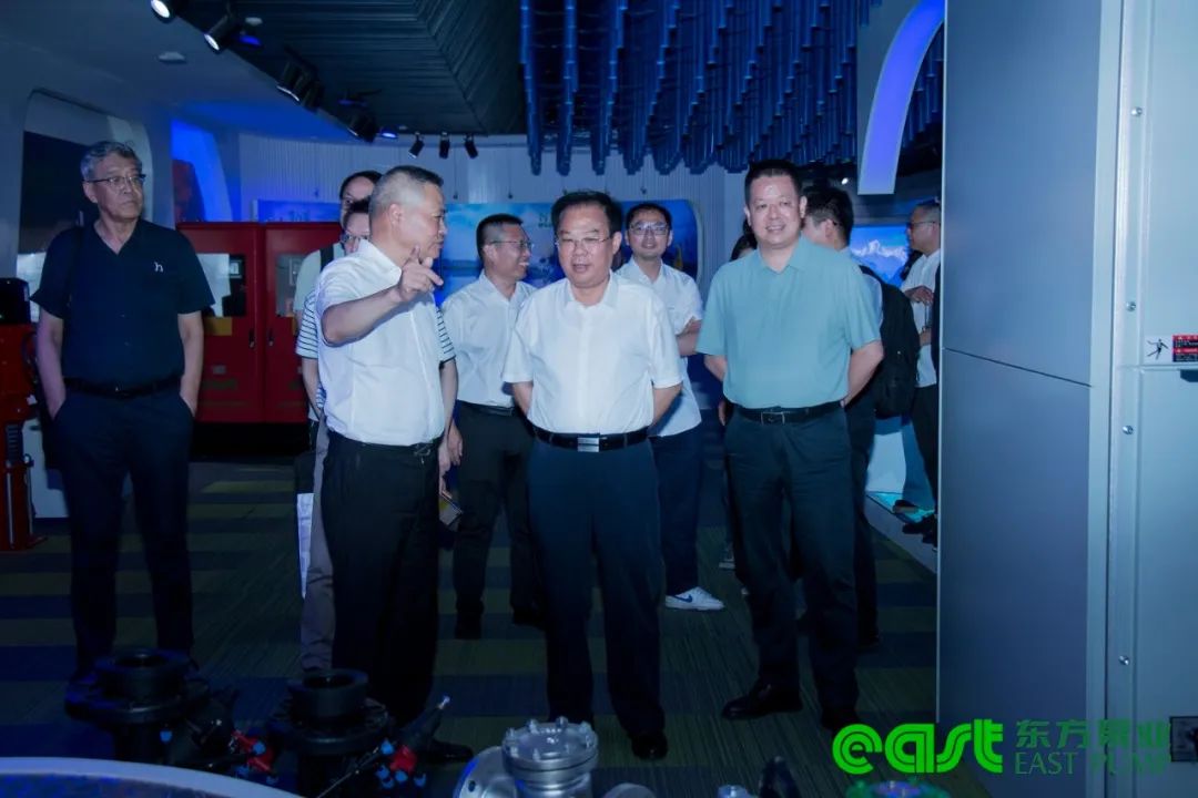 河海大学前校长徐辉率专家团队莅临东方泵业考察交流